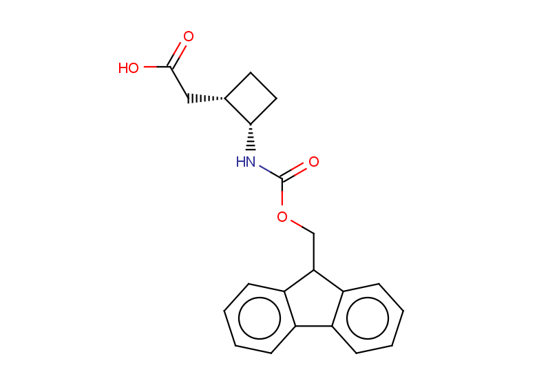 rac-2-[(1R,2R)-2-({[(9H-fluoren-9-yl)methoxy]carbonyl}amino)cyclobutyl]acetic acid, cis