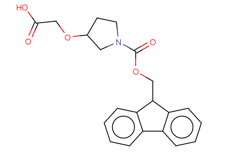 2-[(1-{[(9H-fluoren-9-yl)methoxy]carbonyl}pyrrolidin-3-yl)oxy]acetic acid