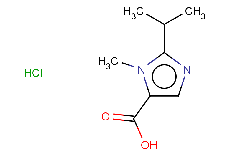 1-methyl-2-(propan-2-yl)-1H-imidazole-5-carboxylic acid hydrochloride