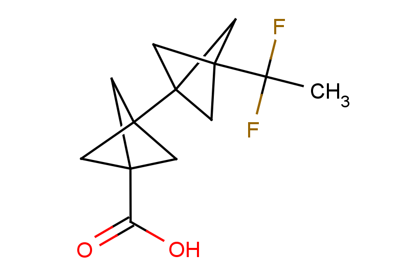 3-[3-(1,1-difluoroethyl)bicyclo[1.1.1]pentan-1-yl]bicyclo[1.1.1]pentane-1-carboxylic acid