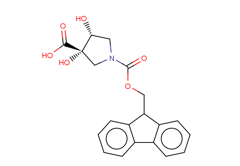 rac-(3R,4S)-1-{[(9H-fluoren-9-yl)methoxy]carbonyl}-3,4-dihydroxypyrrolidine-3-carboxylic acid