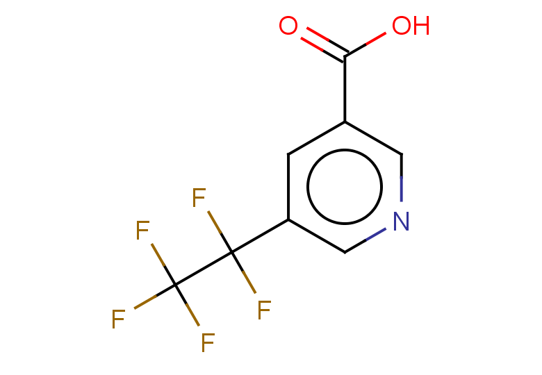 5-(1,1,2,2,2-pentafluoroethyl)pyridine-3-carboxylic acid