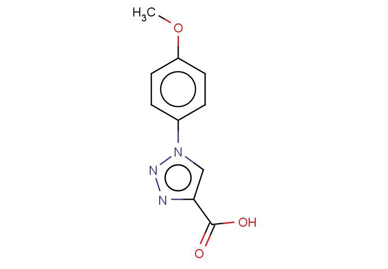 1-(4-methoxyphenyl)-1H-1,2,3-triazole-4-carboxylic acid