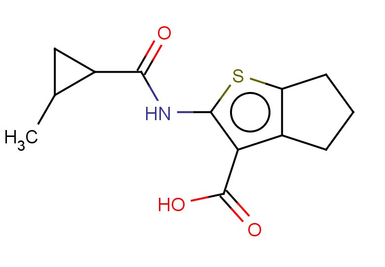 2-(2-methylcyclopropaneamido)-4H,5H,6H-cyclopenta[b]thiophene-3-carboxylic acid