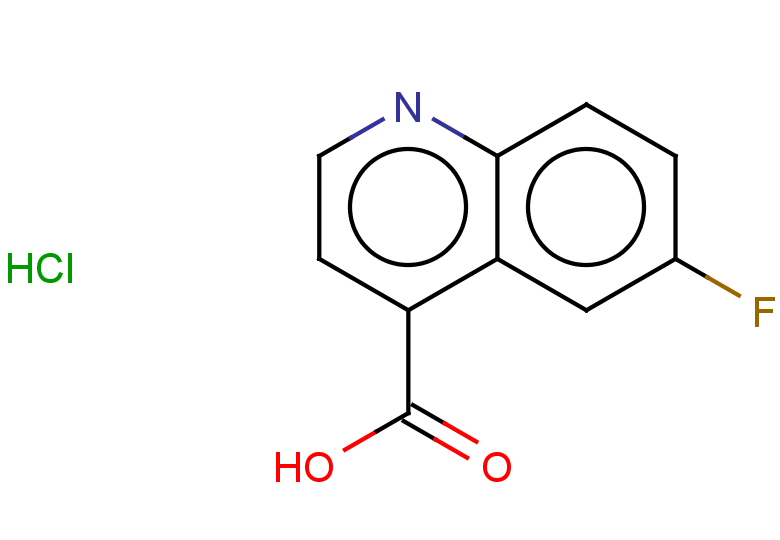 6-fluoroquinoline-4-carboxylic acid hydrochloride