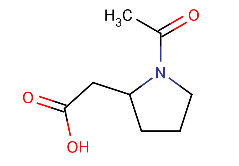 2-(1-acetylpyrrolidin-2-yl)acetic acid
