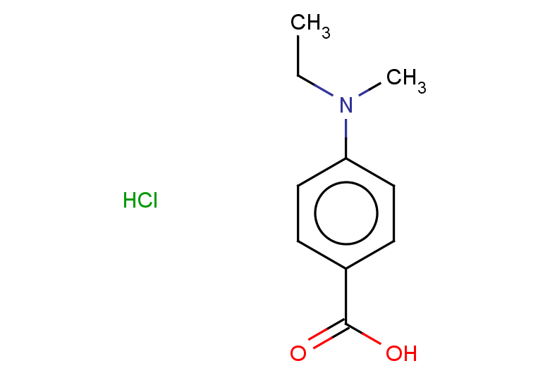 4-[ethyl(methyl)amino]benzoic acid hydrochloride