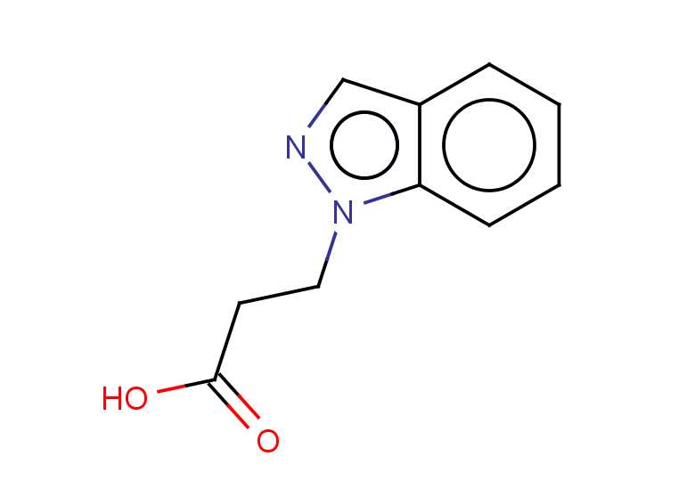 3-(1H-indazol-1-yl)propanoic acid