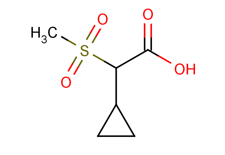 2-cyclopropyl-2-methanesulfonylacetic acid