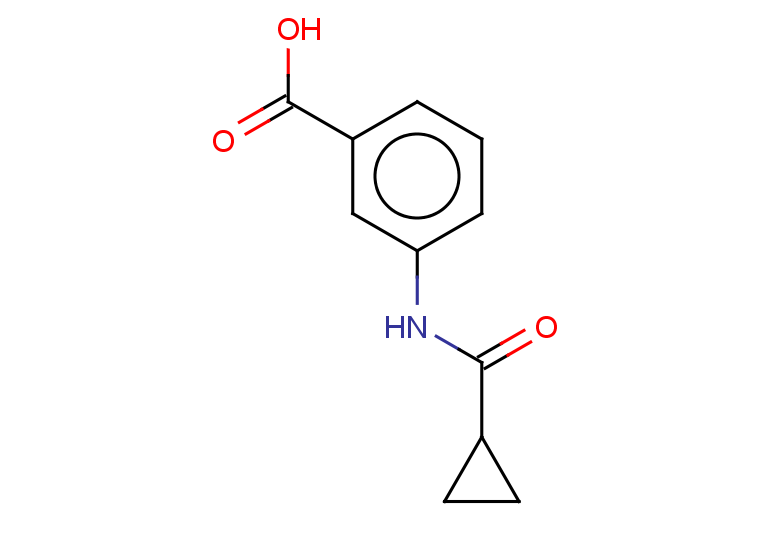 3-cyclopropaneamidobenzoic acid