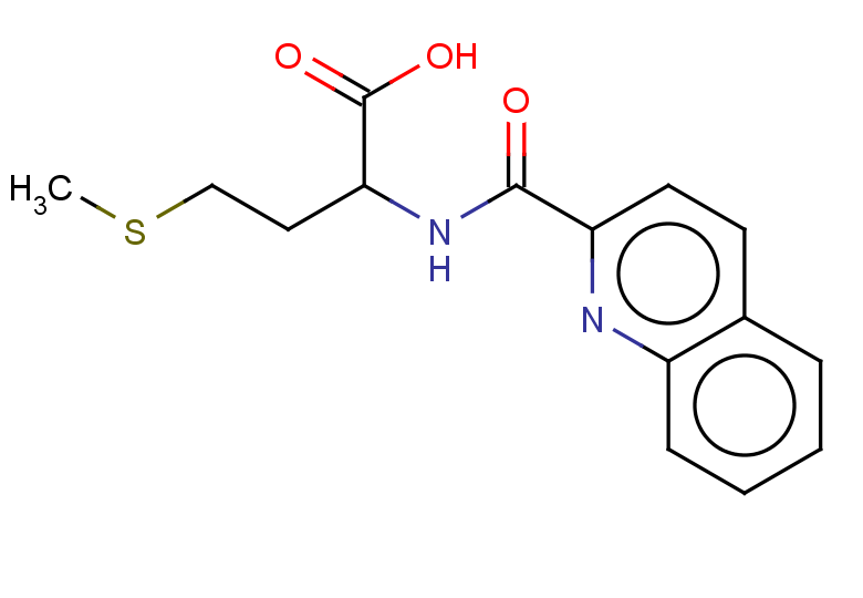 4-(methylsulfanyl)-2-(quinolin-2-ylformamido)butanoic acid