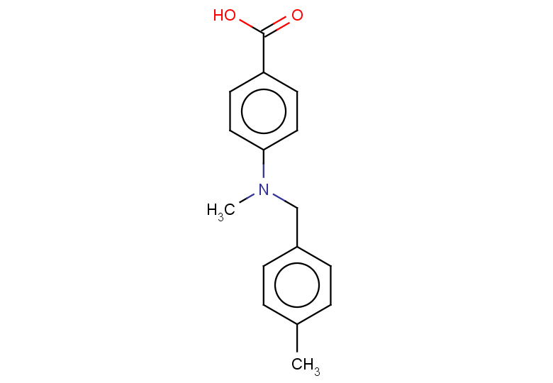 4-{methyl[(4-methylphenyl)methyl]amino}benzoic acid