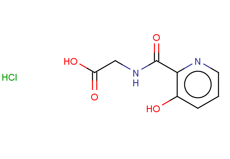 2-[(3-hydroxypyridin-2-yl)formamido]acetic acid hydrochloride