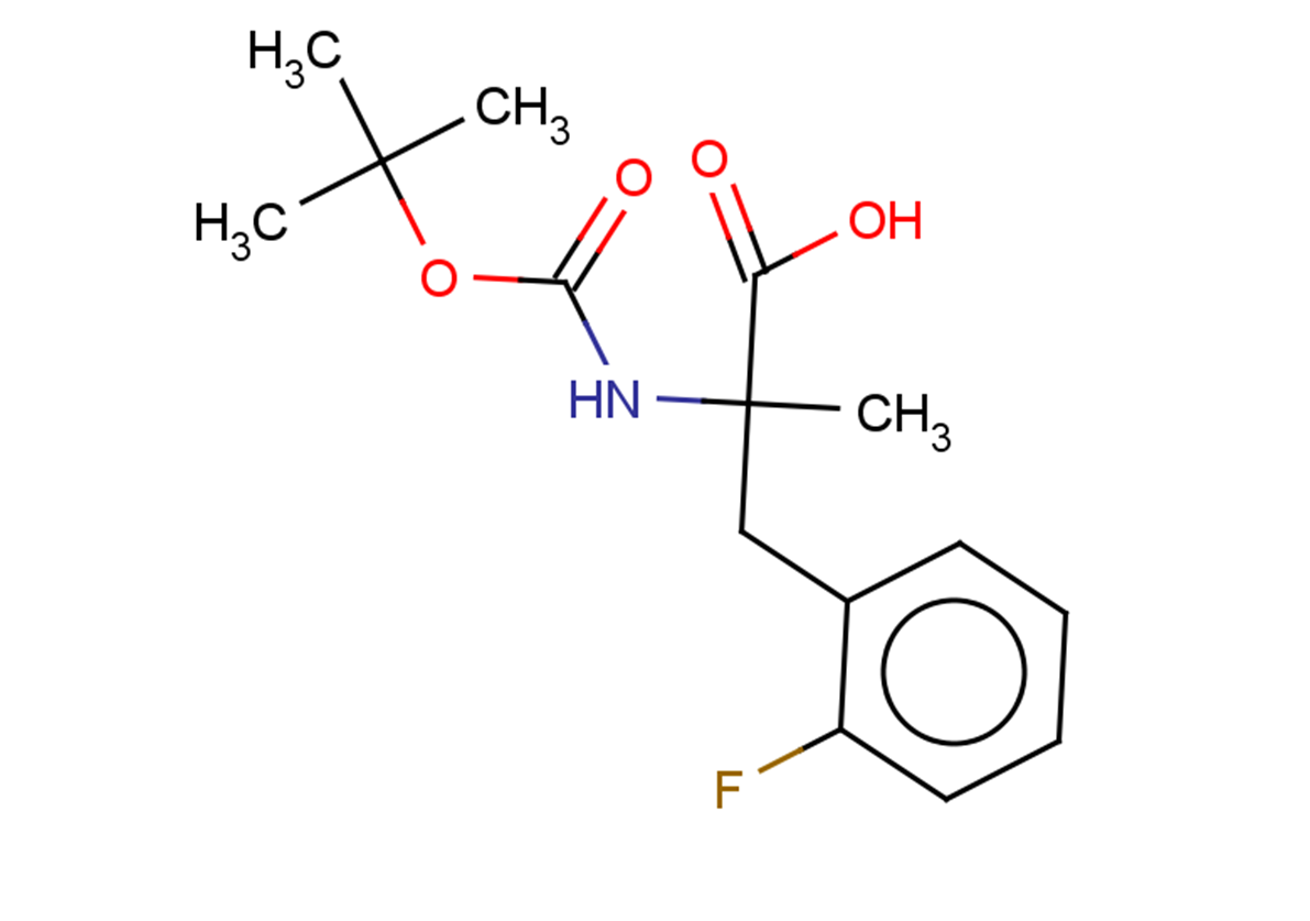 2-{[(tert-butoxy)carbonyl]amino}-3-(2-fluorophenyl)-2-methylpropanoic acid