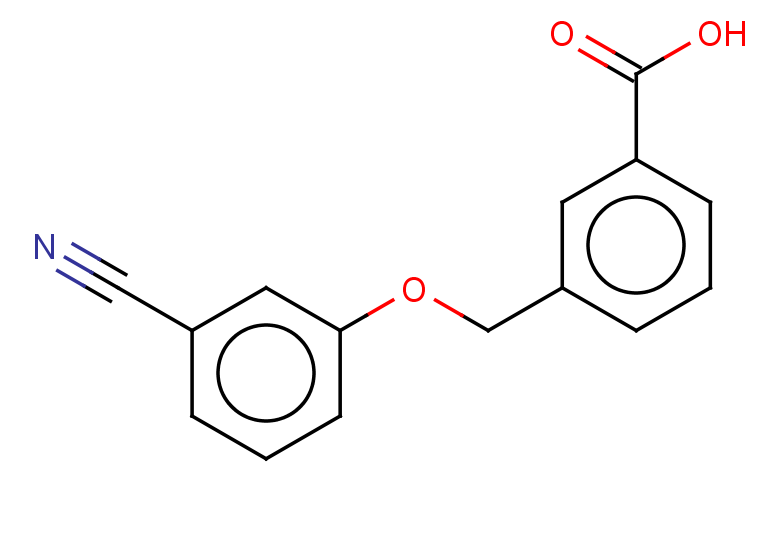 3-(3-cyanophenoxymethyl)benzoic acid