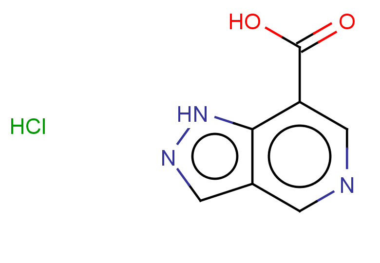 1H-pyrazolo[4,3-c]pyridine-7-carboxylic acid hydrochloride