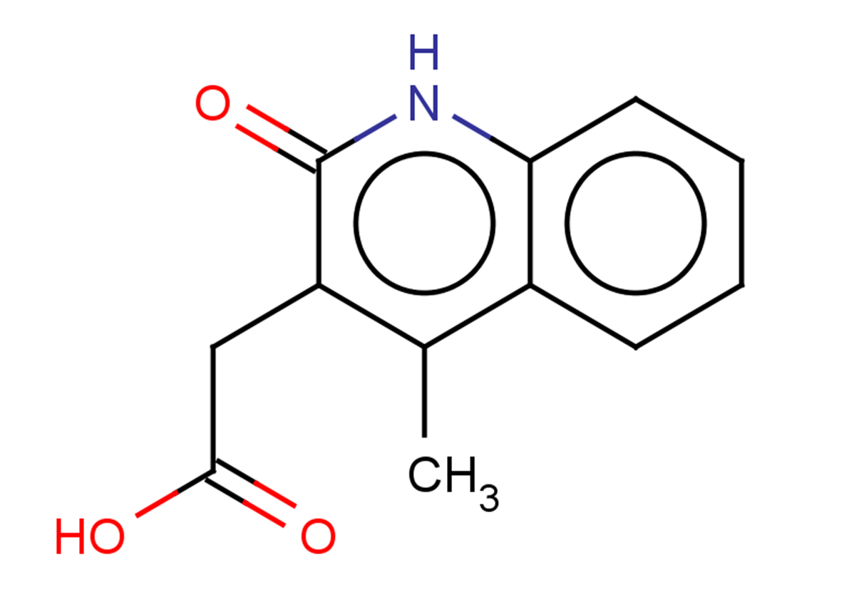 2-(4-methyl-2-oxo-1,2-dihydroquinolin-3-yl)acetic acid