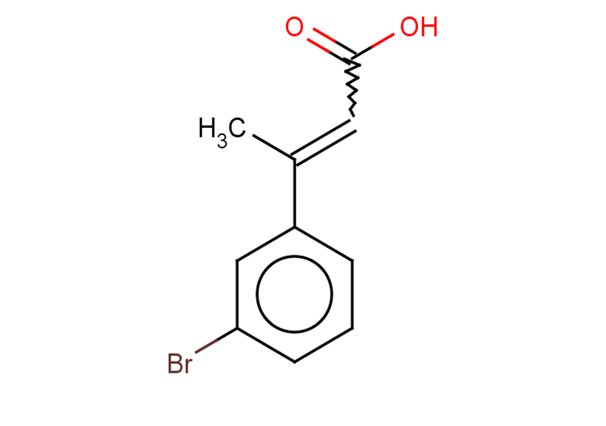 3-(3-bromophenyl)but-2-enoic acid