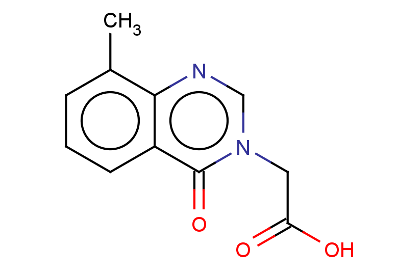 2-(8-methyl-4-oxo-3,4-dihydroquinazolin-3-yl)acetic acid