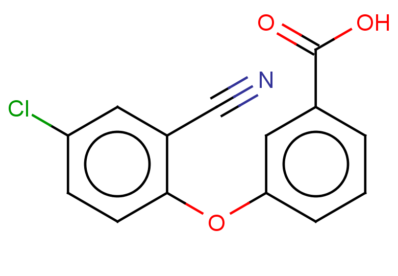 3-(4-chloro-2-cyanophenoxy)benzoic acid