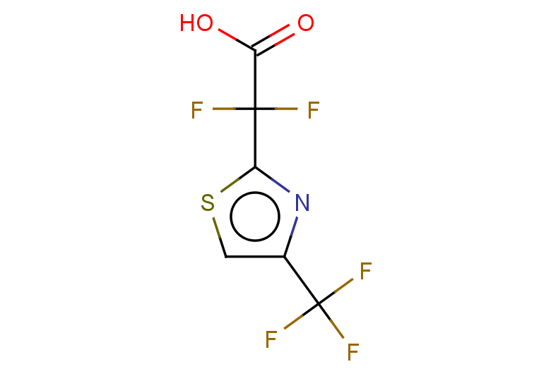 2,2-difluoro-2-[4-(trifluoromethyl)-1,3-thiazol-2-yl]acetic acid
