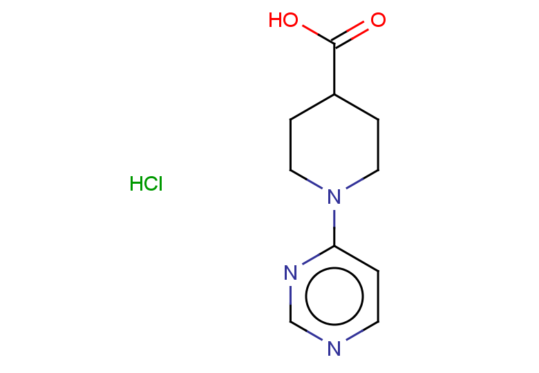 1-(pyrimidin-4-yl)piperidine-4-carboxylic acid hydrochloride