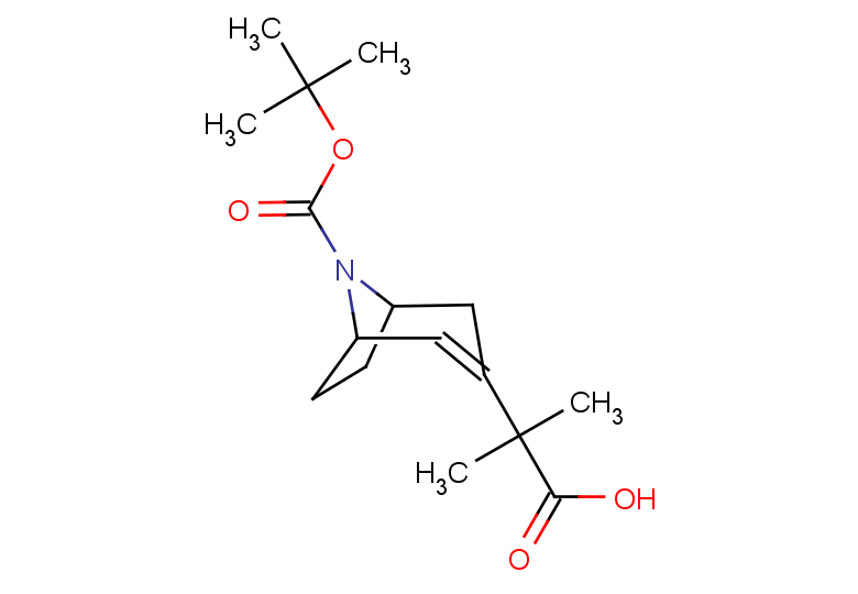 2-{8-[(tert-butoxy)carbonyl]-8-azabicyclo[3.2.1]oct-2-en-3-yl}-2-methylpropanoic acid