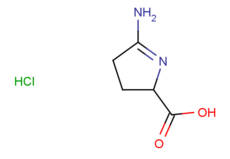 5-amino-3,4-dihydro-2H-pyrrole-2-carboxylic acid hydrochloride