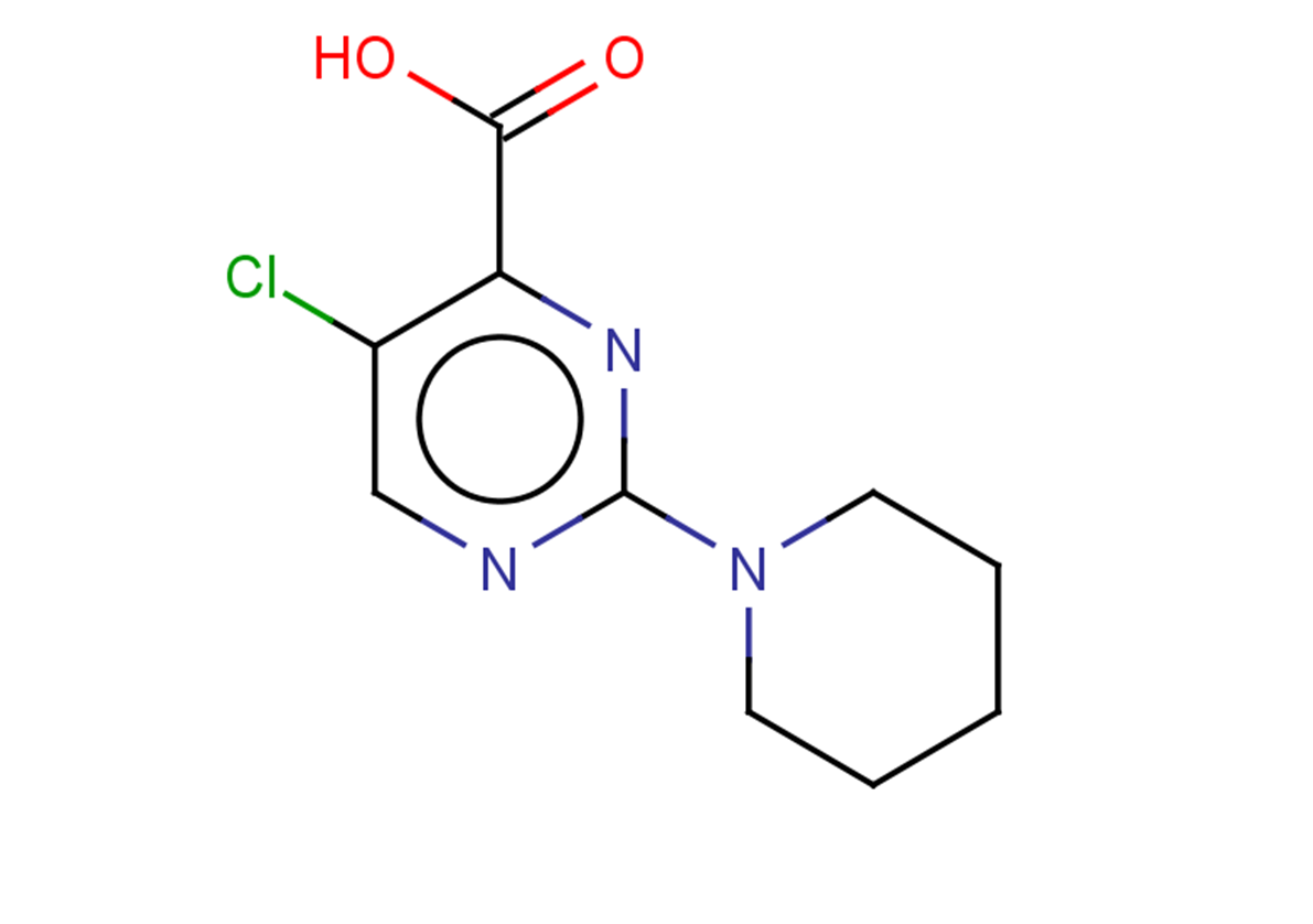 5-chloro-2-(piperidin-1-yl)pyrimidine-4-carboxylic acid
