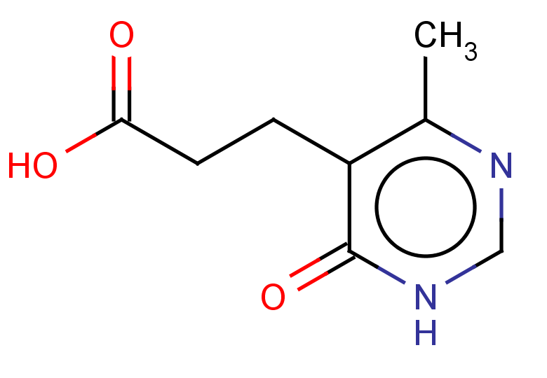 3-(4-methyl-6-oxo-1,6-dihydropyrimidin-5-yl)propanoic acid