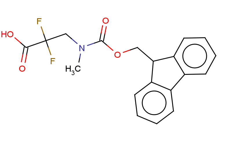 3-({[(9H-fluoren-9-yl)methoxy]carbonyl}(methyl)amino)-2,2-difluoropropanoic acid