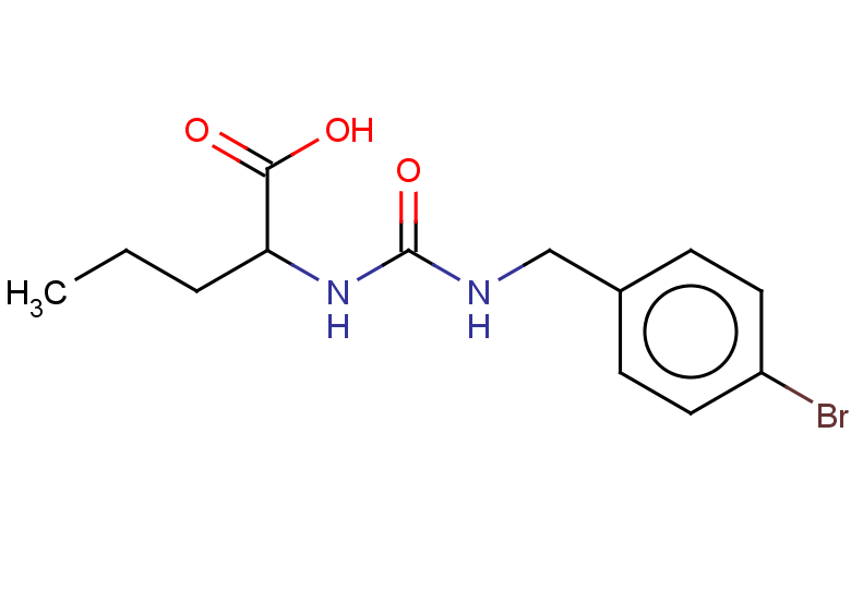 2-({[(4-bromophenyl)methyl]carbamoyl}amino)pentanoic acid