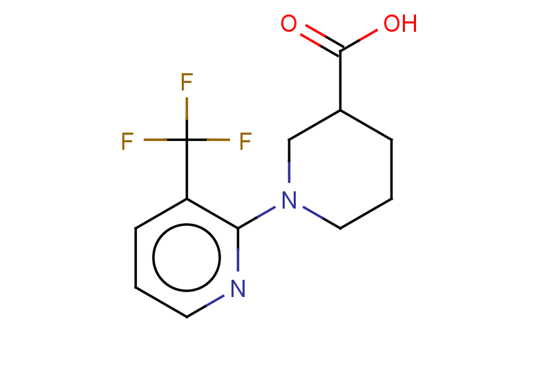 1-[3-(trifluoromethyl)pyridin-2-yl]piperidine-3-carboxylic acid