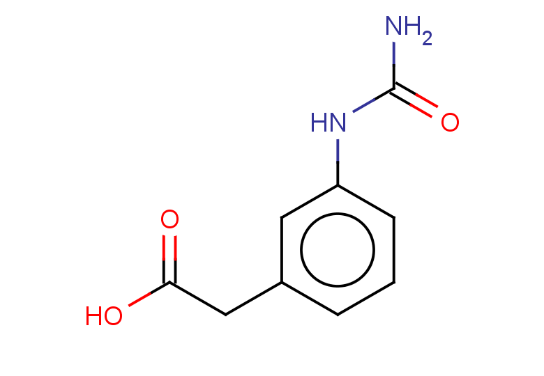 2-[3-(carbamoylamino)phenyl]acetic acid