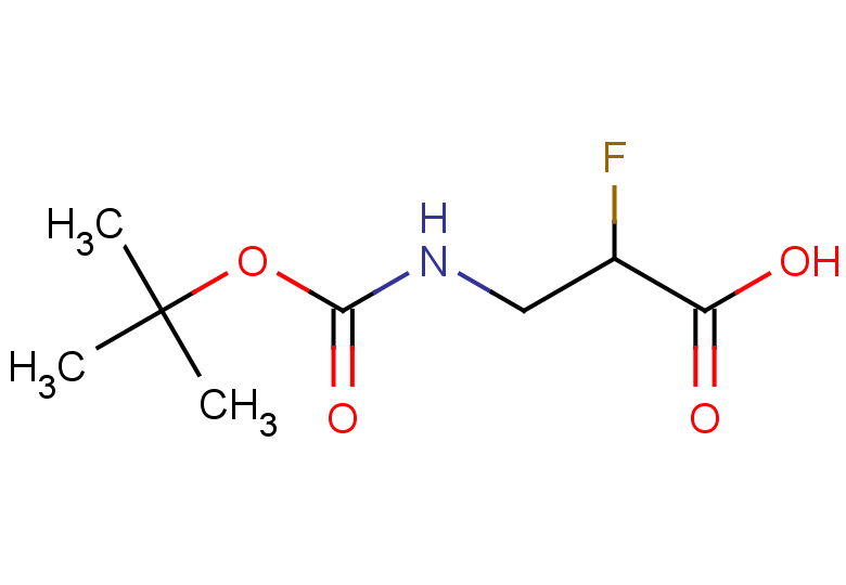 3-{[(tert-butoxy)carbonyl]amino}-2-fluoropropanoic acid
