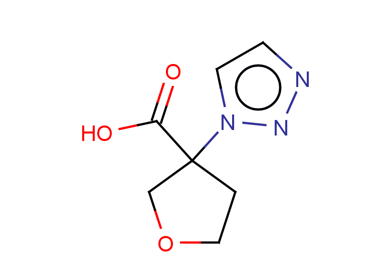 3-(1H-1,2,3-triazol-1-yl)oxolane-3-carboxylic acid