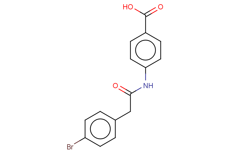 4-[2-(4-bromophenyl)acetamido]benzoic acid