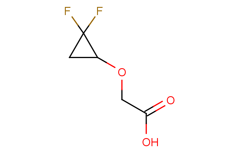 2-(2,2-difluorocyclopropoxy)acetic acid