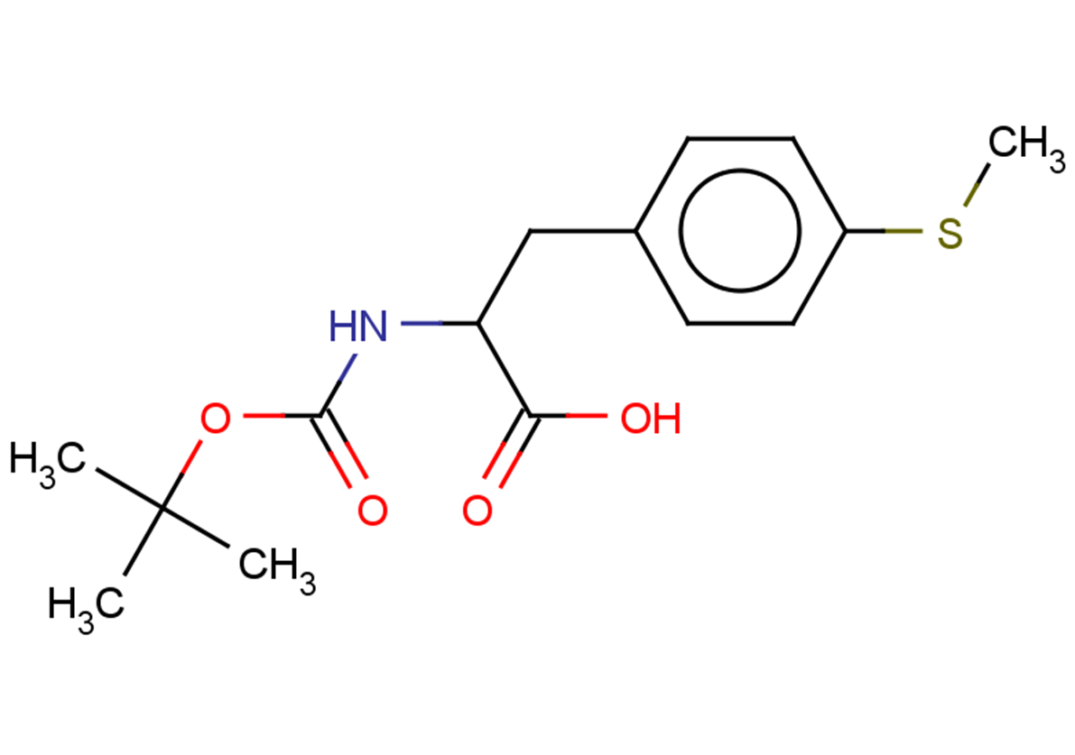2-{[(tert-butoxy)carbonyl]amino}-3-[4-(methylsulfanyl)phenyl]propanoic acid