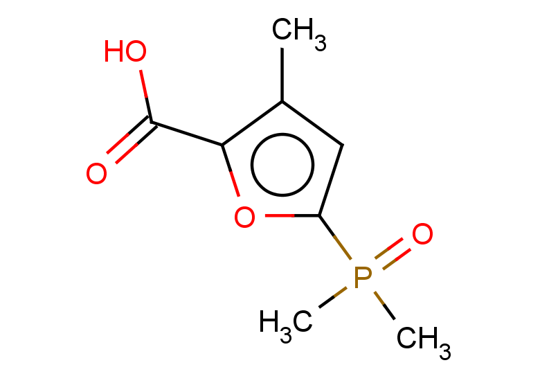 5-(dimethylphosphoryl)-3-methylfuran-2-carboxylic acid