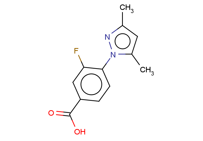 4-(3,5-dimethyl-1H-pyrazol-1-yl)-3-fluorobenzoic acid