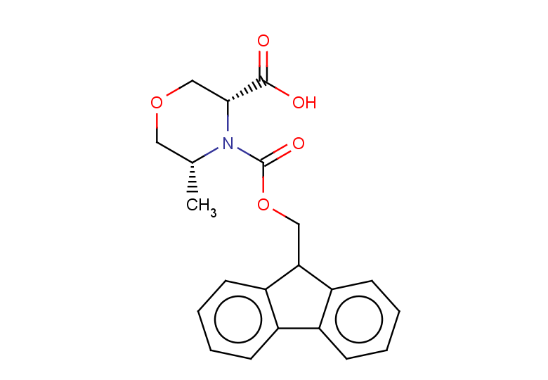 (3R,5R)-4-{[(9H-fluoren-9-yl)methoxy]carbonyl}-5-methylmorpholine-3-carboxylic acid
