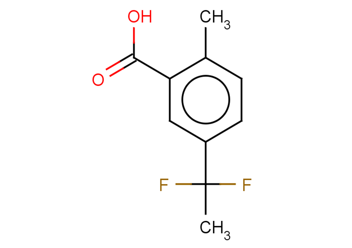 5-(1,1-difluoroethyl)-2-methylbenzoic acid