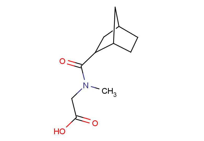 2-(1-{bicyclo[2.2.1]heptan-2-yl}-N-methylformamido)acetic acid