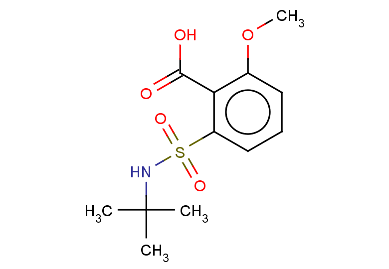 2-(tert-butylsulfamoyl)-6-methoxybenzoic acid