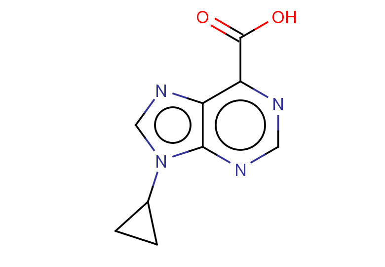 9-cyclopropyl-9H-purine-6-carboxylic acid