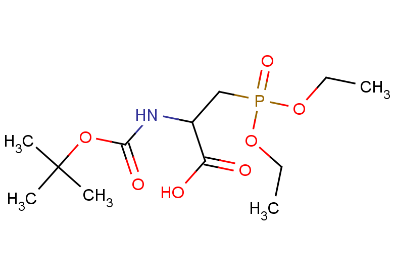 2-{[(tert-butoxy)carbonyl]amino}-3-(diethoxyphosphoryl)propanoic acid