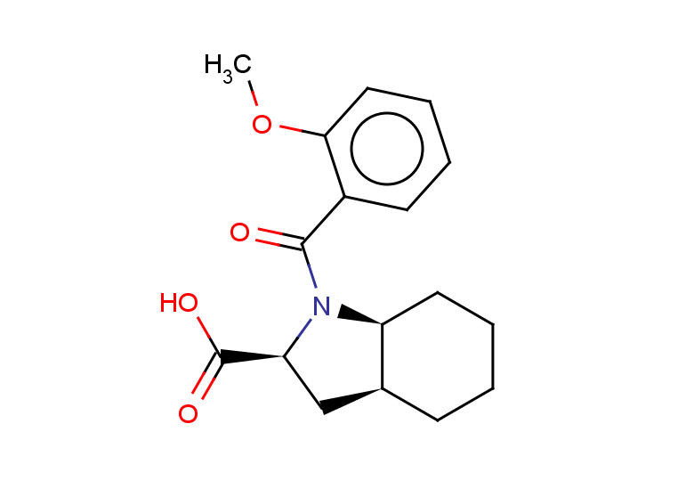 (2S,3aS,7aS)-1-(2-methoxybenzoyl)-octahydro-1H-indole-2-carboxylic acid