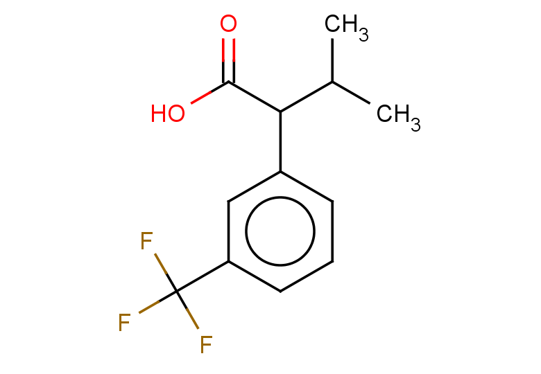 3-methyl-2-[3-(trifluoromethyl)phenyl]butanoic acid