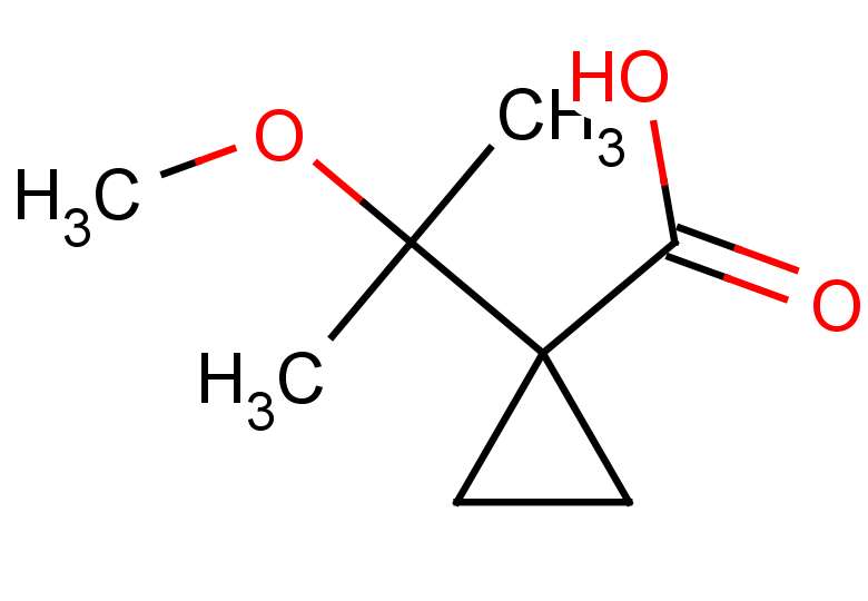1-(2-methoxypropan-2-yl)cyclopropane-1-carboxylic acid